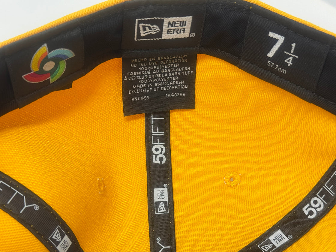 Colombia 2026 World Baseball Classic 59Fifty Fitted Hat-Yellow Royal