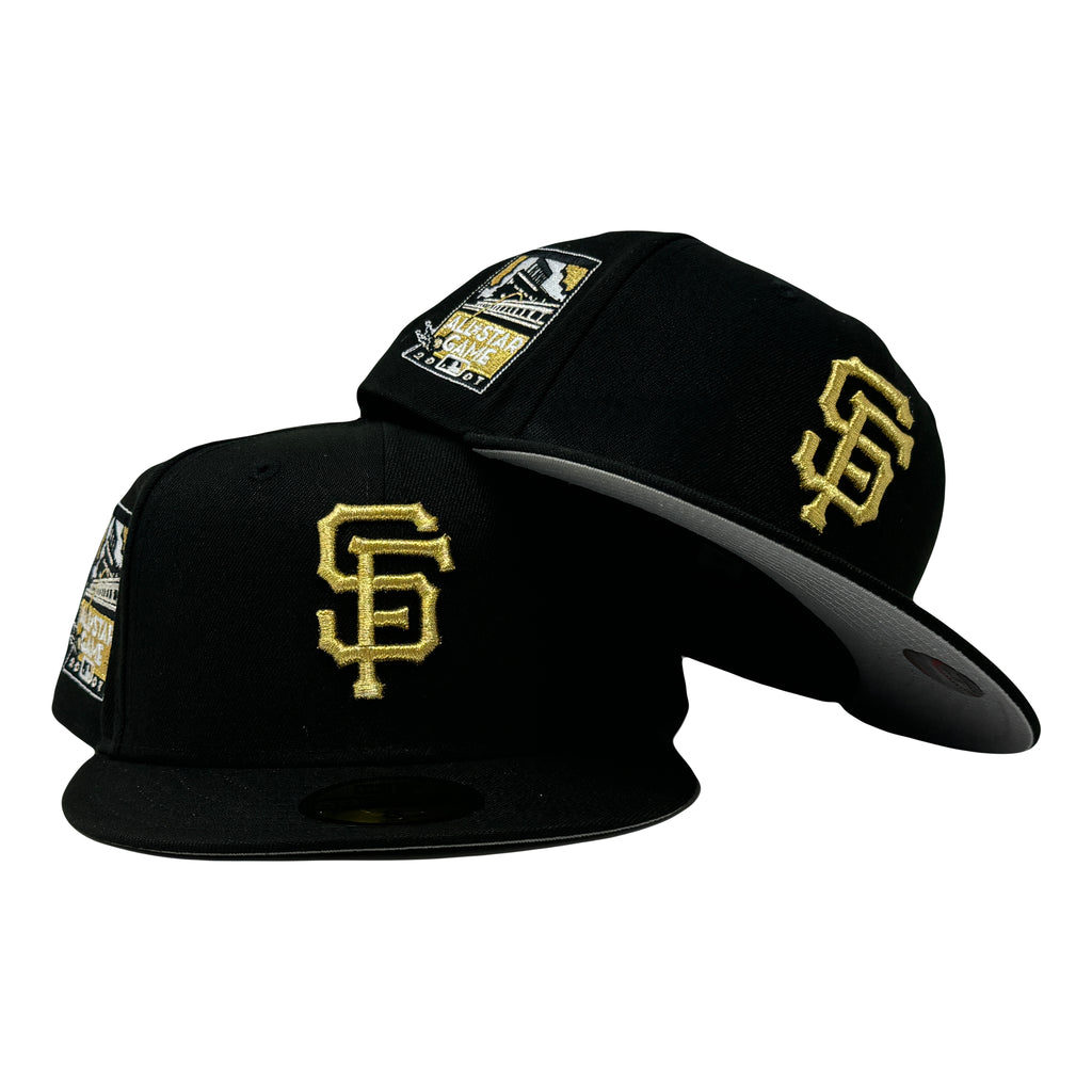 San Francisco Giants 2007 All Star Game Black 59Fifty New Era Fitted Hats