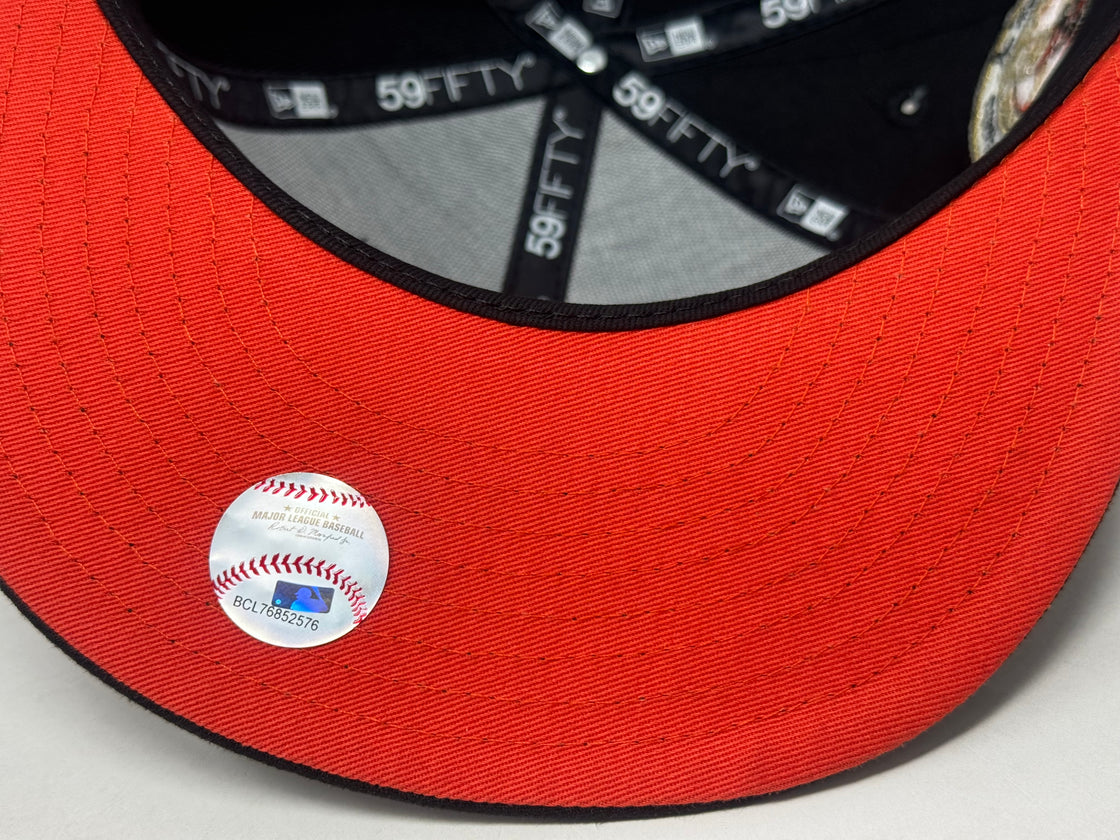 Baltimore Orioles 30th Anniversary 59Fifty New Era Fitted Hat-Black