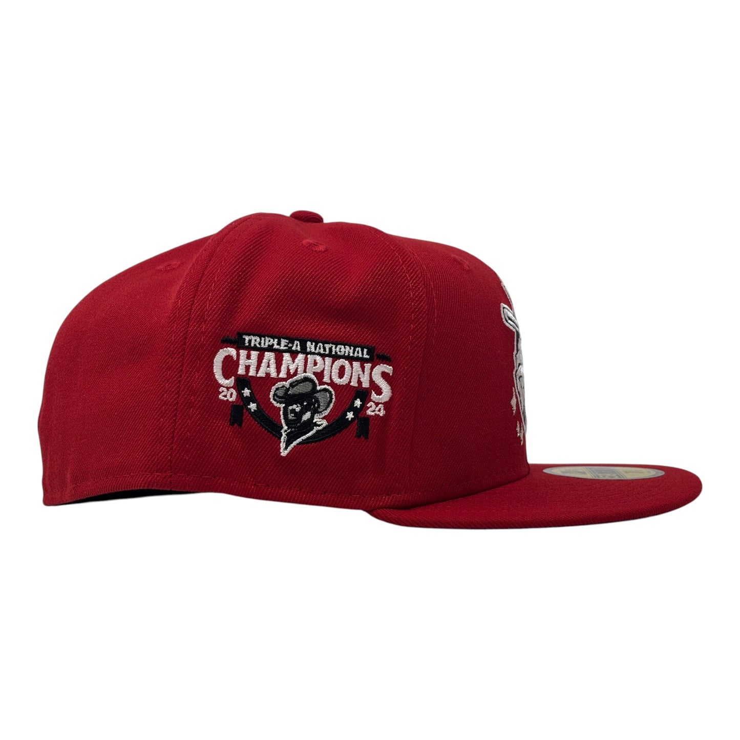 Houston Sugar Land Space Cowboys Triple A National Champions Fitted-Red