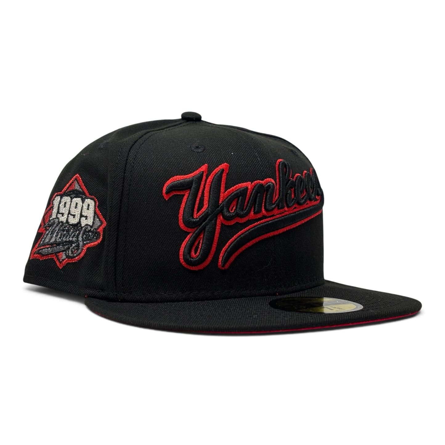 New York Yankees 1999 world series Cherry Pack 59Fifty New Era Fitted Hats-Black