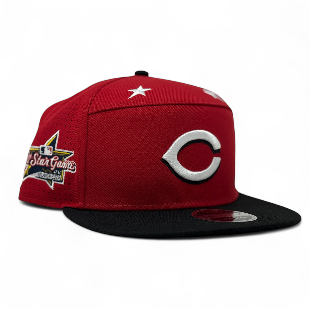 Cincinnati Reds 2025 All Star Game Split Panel on Field Snapback Hats