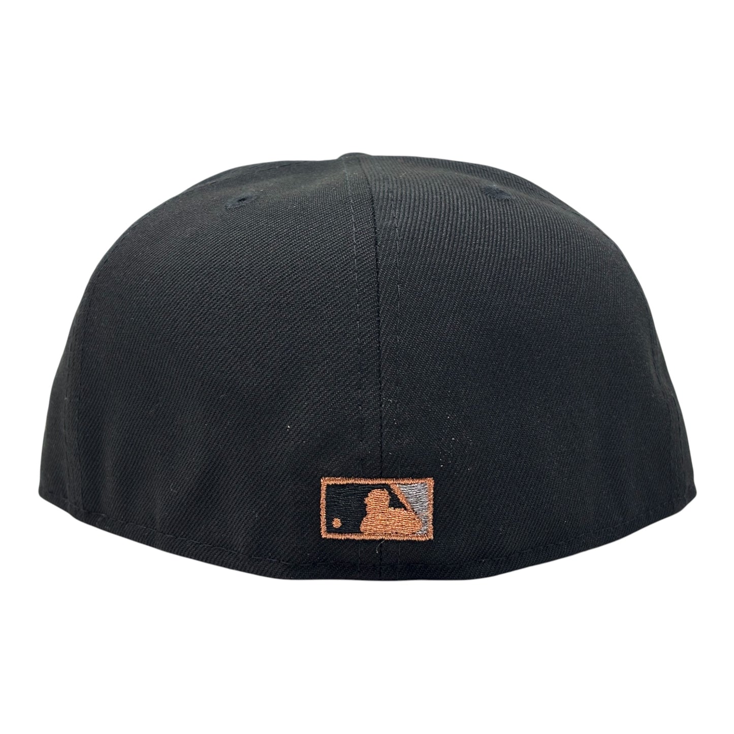 Chicago Cubs Be Alert Foul Ball Logo New Era Fitted Hats-Metallic Copper