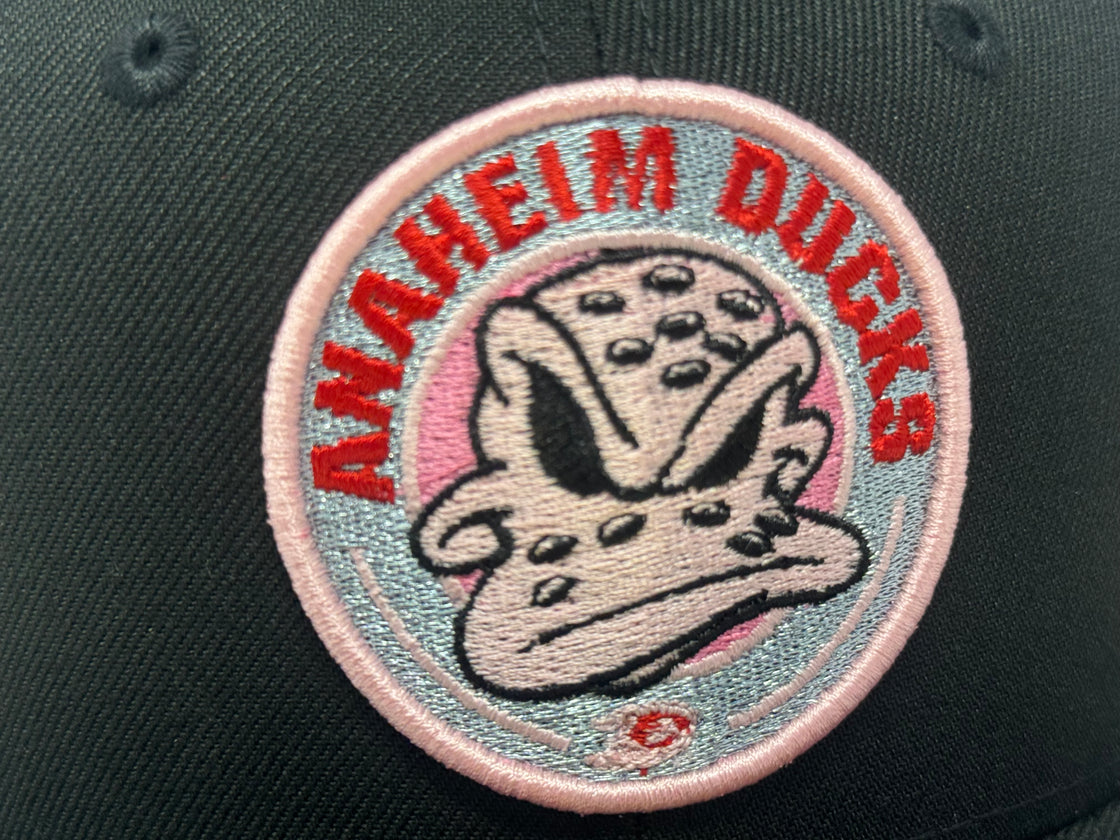 Anaheim Ducks Fitted Hat to Match Jordan 5 Arctic Pink