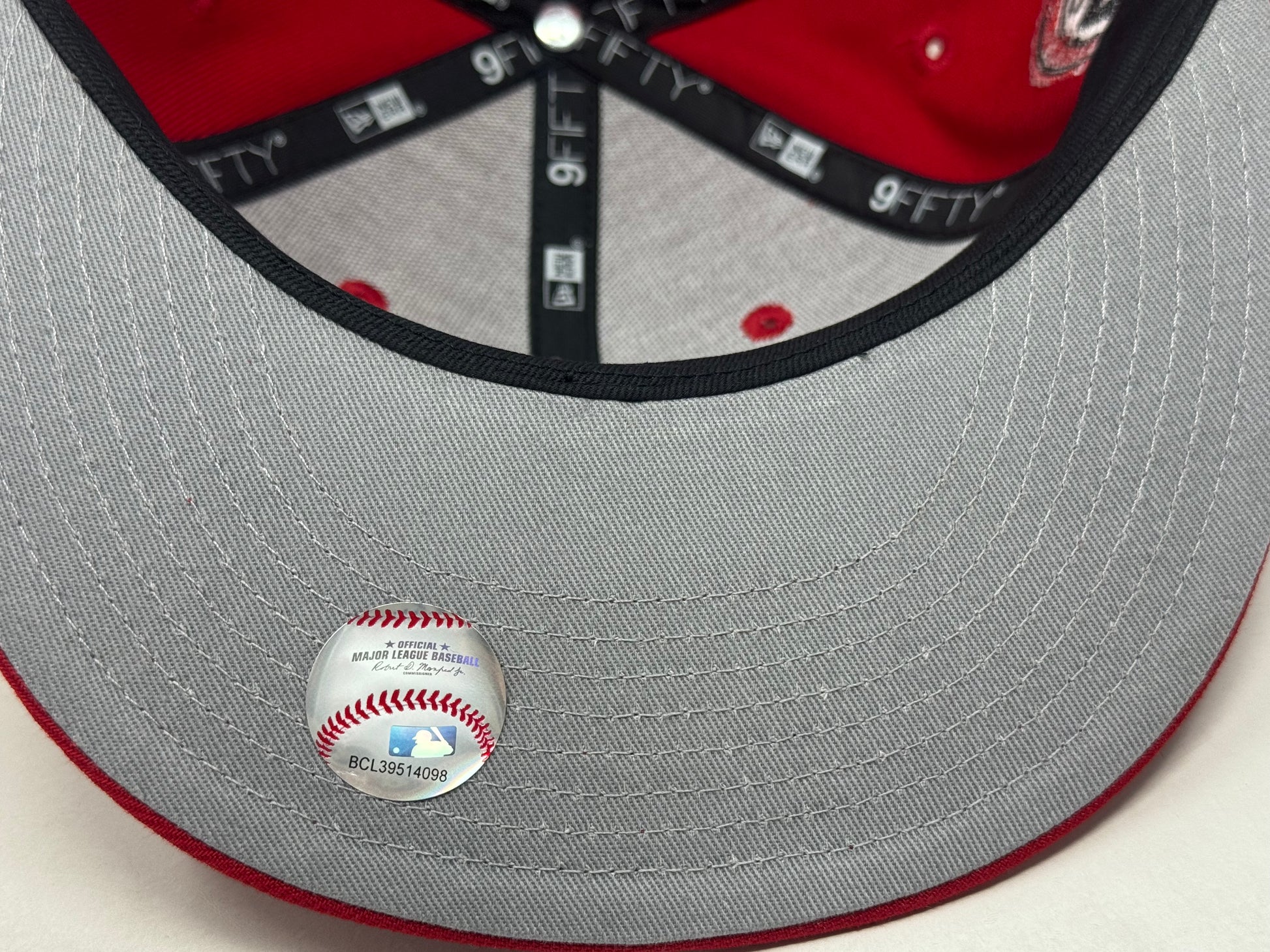 Los Angeles Angels 50th Anniversary Snapbacks Hat-Red