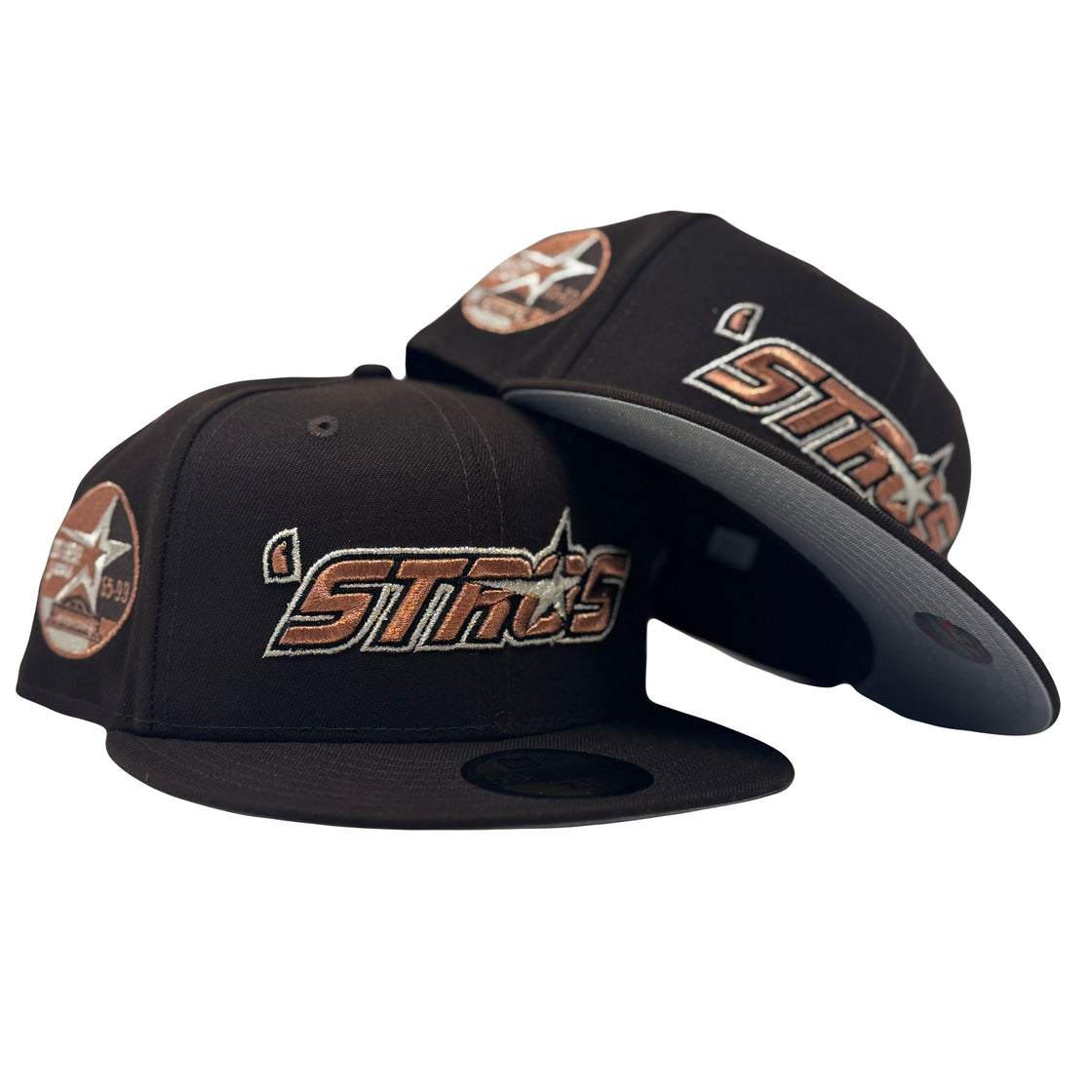 Houston Astros 35th Anniversary Dark Brown Fitted Hats