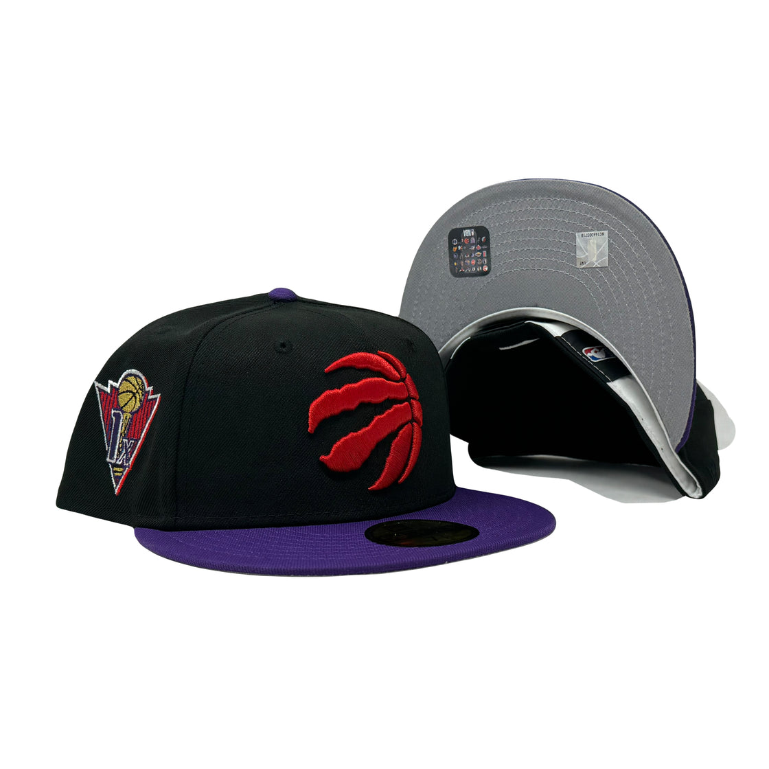 Toronto Raptors 1X NBA Champions 5950 New Era Fitted Hat Black