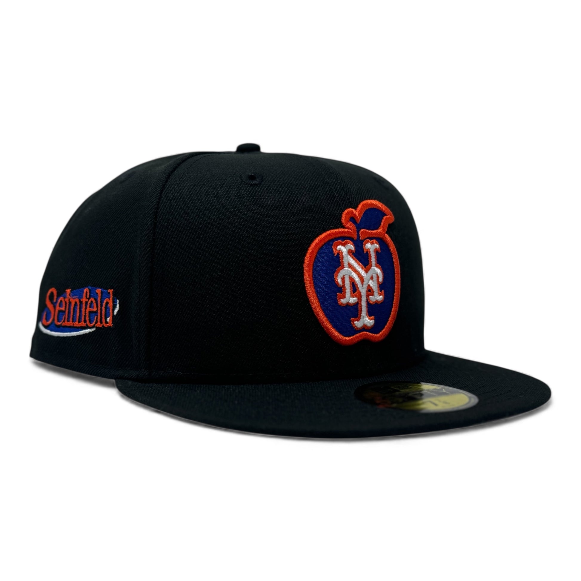 New York Mets * Seinfeld Apple Logo New Era Fitted Hat