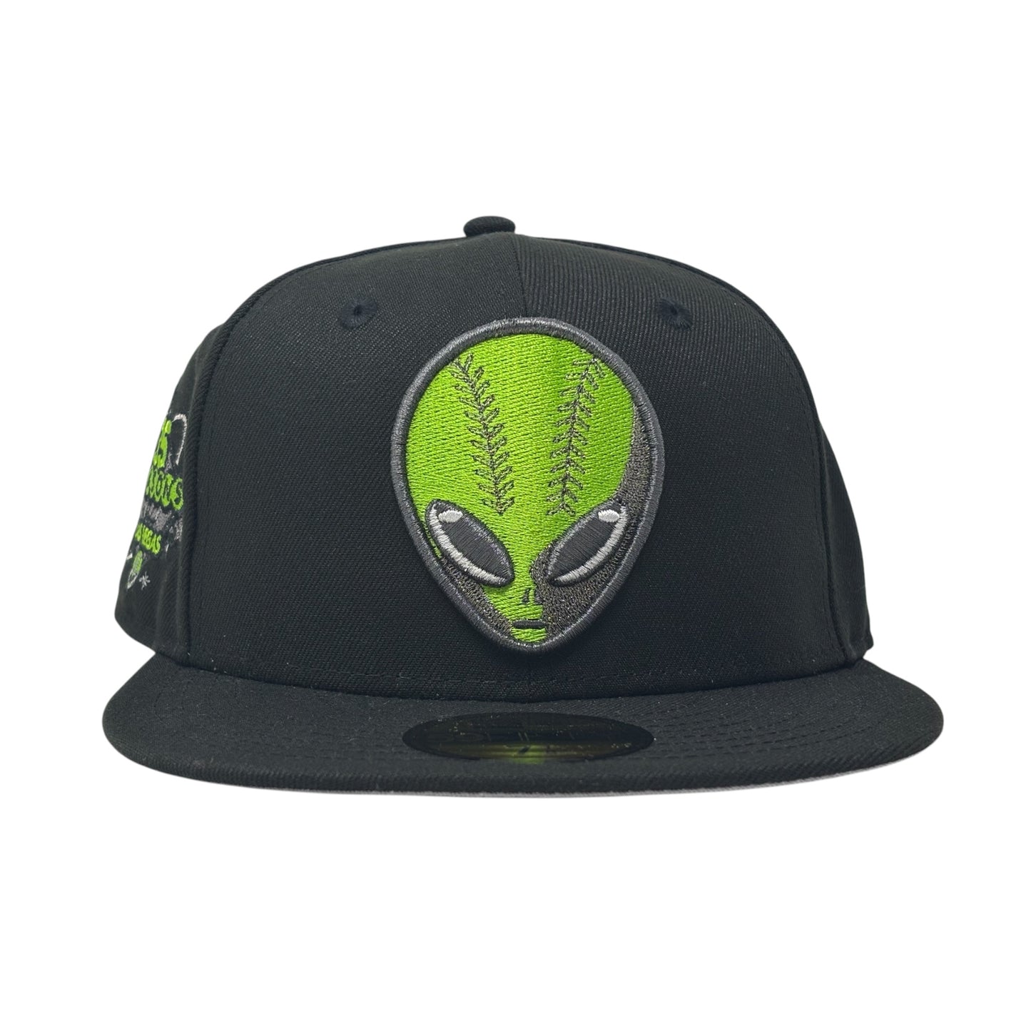 Las Vegas 51s Alien 35th Seasons Lime Green Edition 59Fifty Fitted Hat