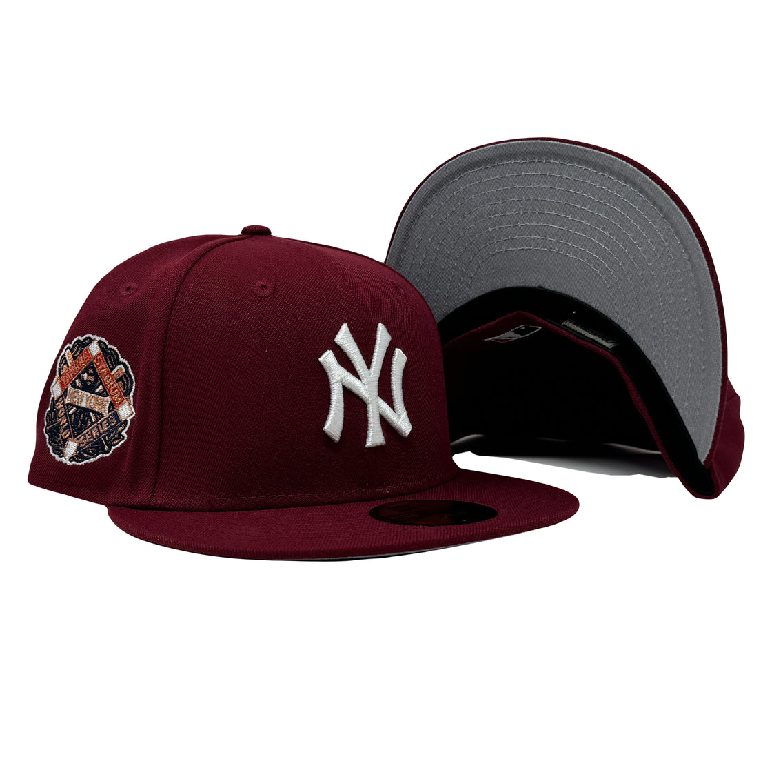 New York Yankees 1939 World Series Burgundy 59Fifty New Era Fitted Hat