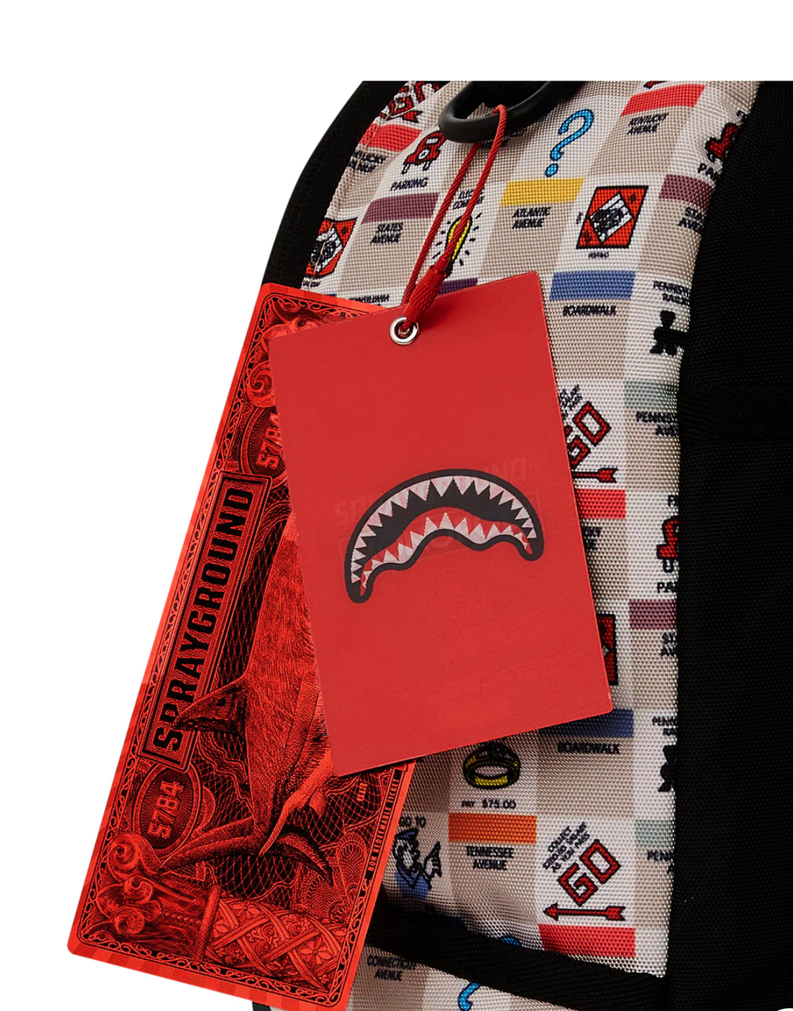 Sprayground Monopoly Gotta Go DLXSR Backpack