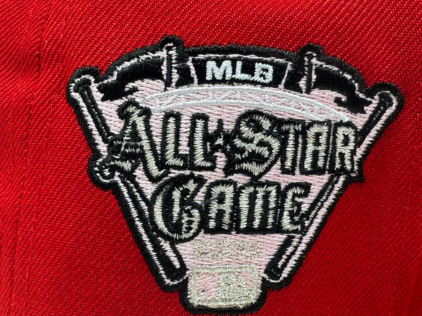 Detroit Tigers 2005 All Star Game Sliding Kitty New Era Fitted Hat-Red