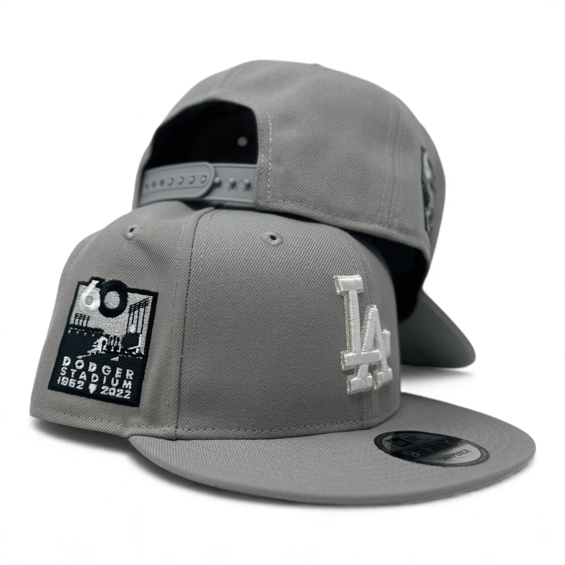 Los Angeles Dodgers 60th Anniversary Snapback Hat-Gray