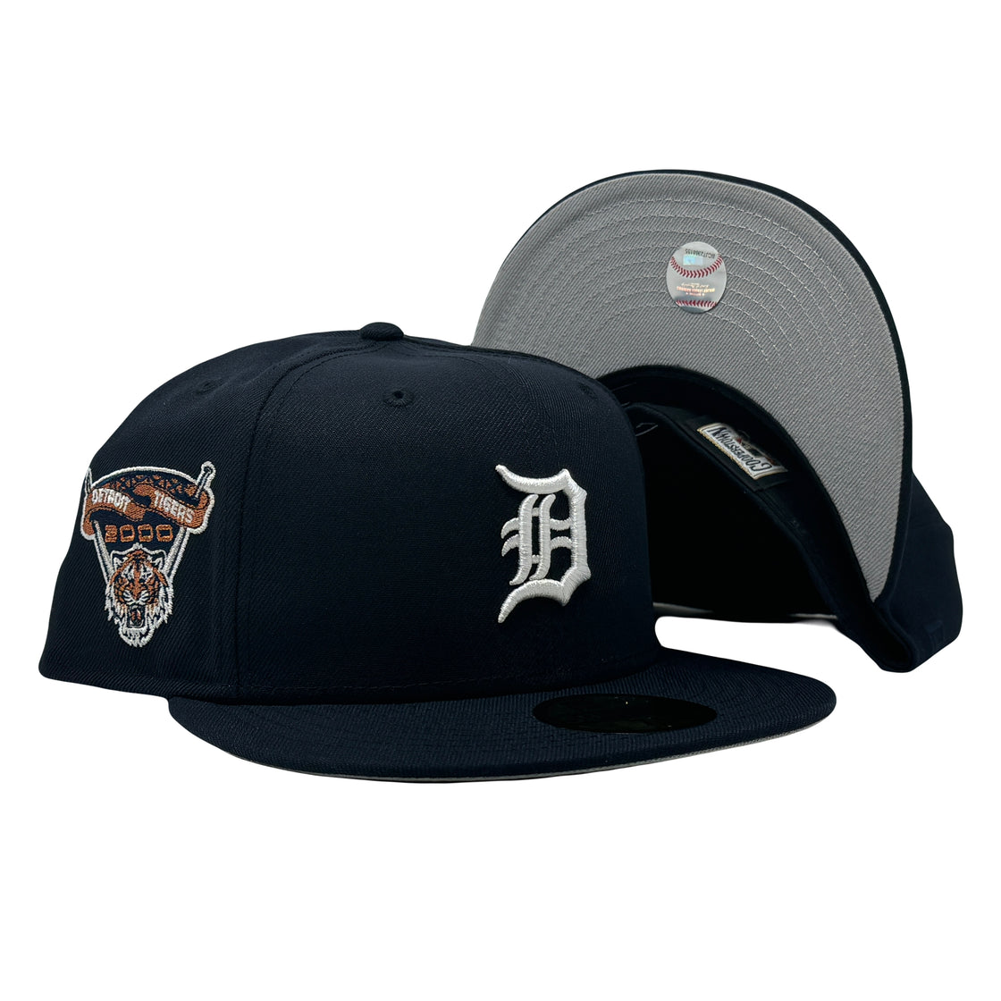 Detroit Tigers 2000 All Star Game Dark Navy Blue 59Fifty New Era Fitted Hat