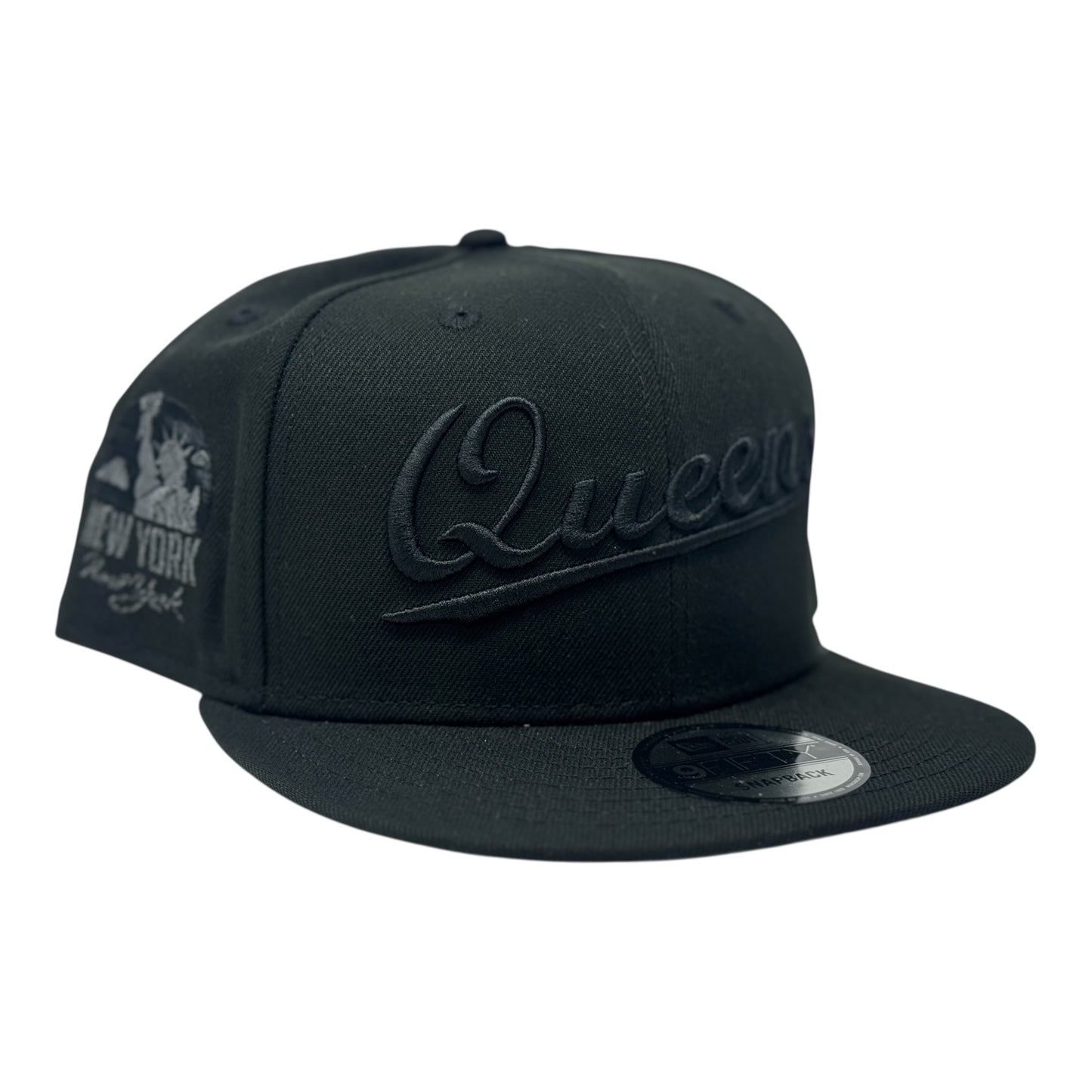 Queens New York Statue of Liberty 9Fifty New Era Snapback Hat-Black