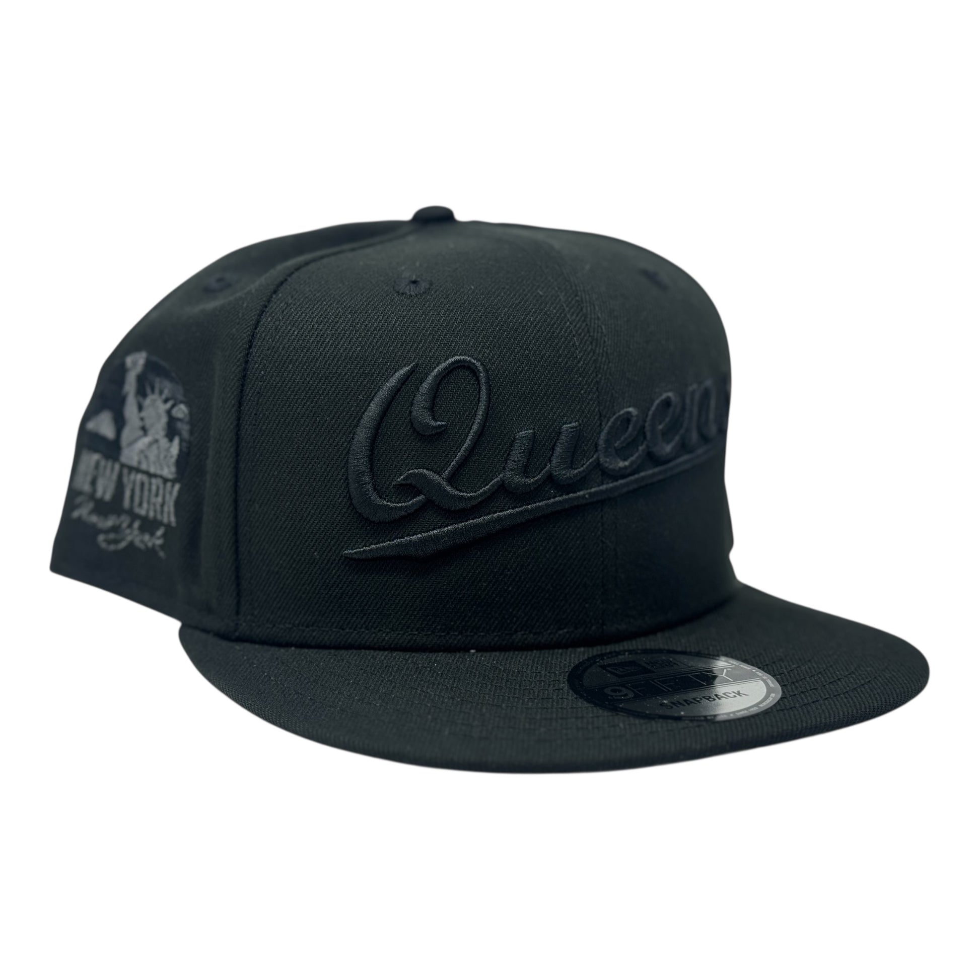 Queens New York Statue of Liberty 9Fifty New Era Snapback Hat-Black