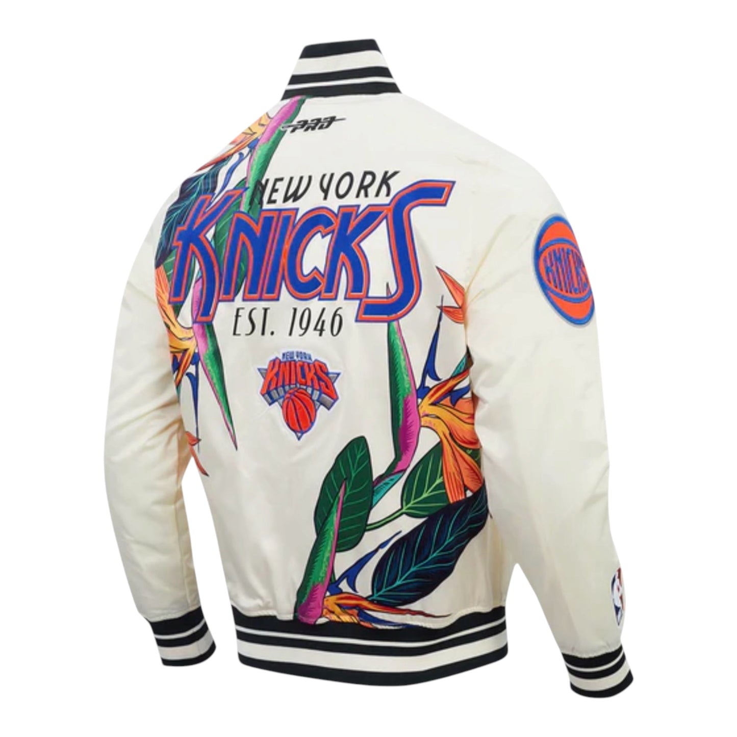 NBA NEW YORK KNICKS PARADISE MEN'S SATIN JACKET