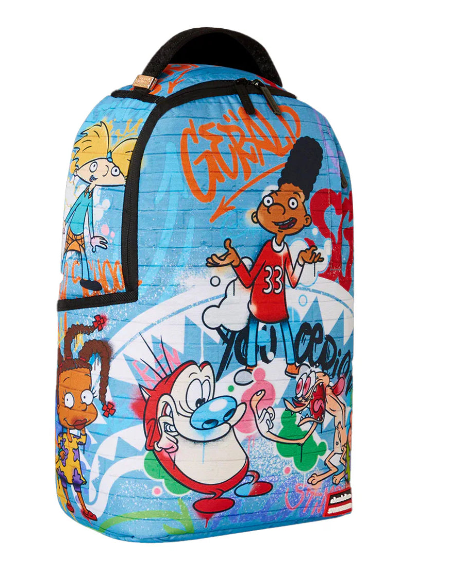 Sprayground Unisex DLXR 90S Street Art Backpack 910B5992NSZ Multicolor