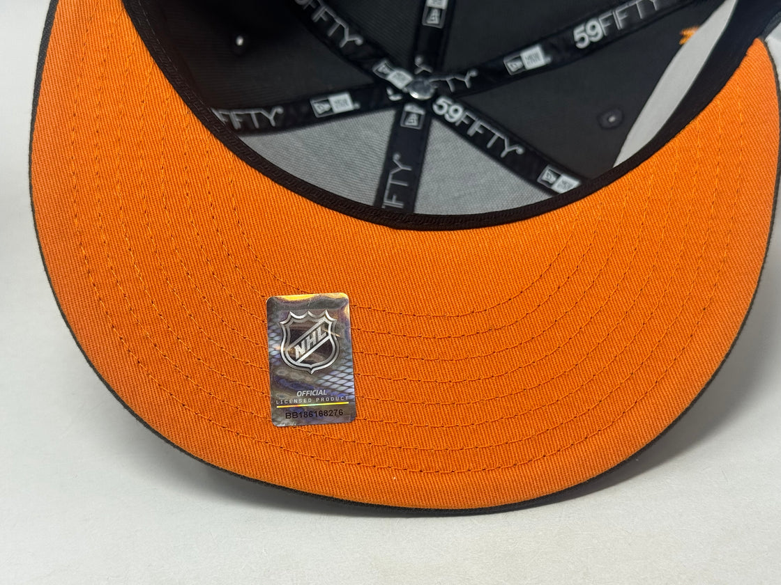 Chicago Blackhawks Day of the Dead Graphite 59FIFTY Fitted