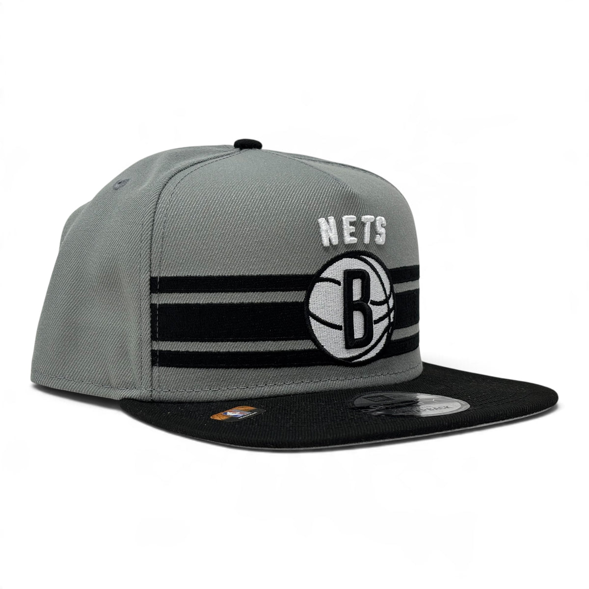 Brooklyn Nets 2026 NBA Tipoff 9FIFTY Snapback-Gray Black