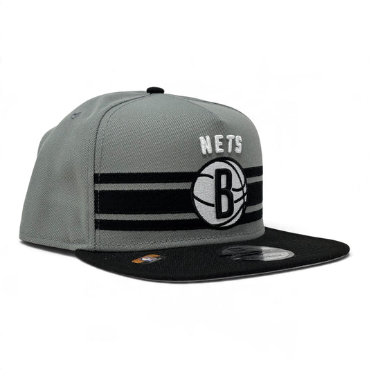 Brooklyn Nets 2026 NBA Tipoff 9FIFTY Snapback-Gray Black