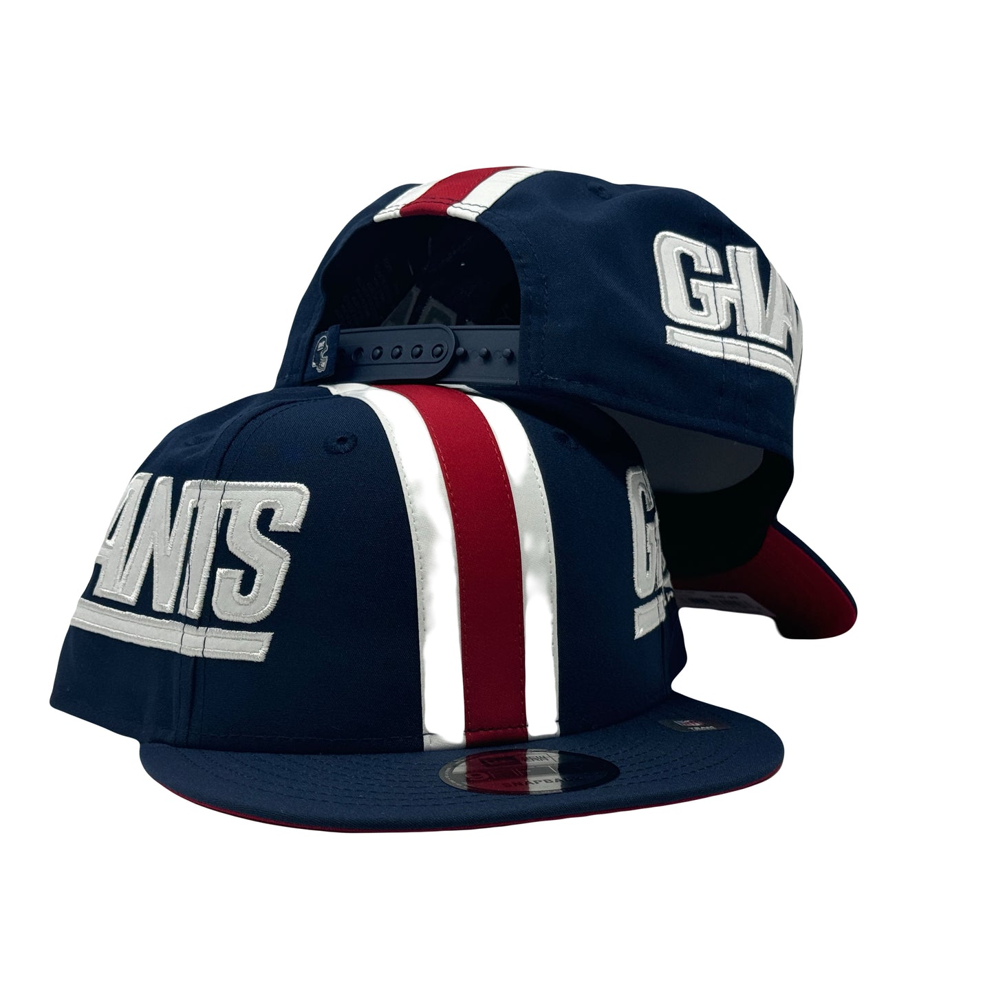 New York Giants "Helmet Pack" Navy Blue 9Fifty New Era NFL Snapback Hat