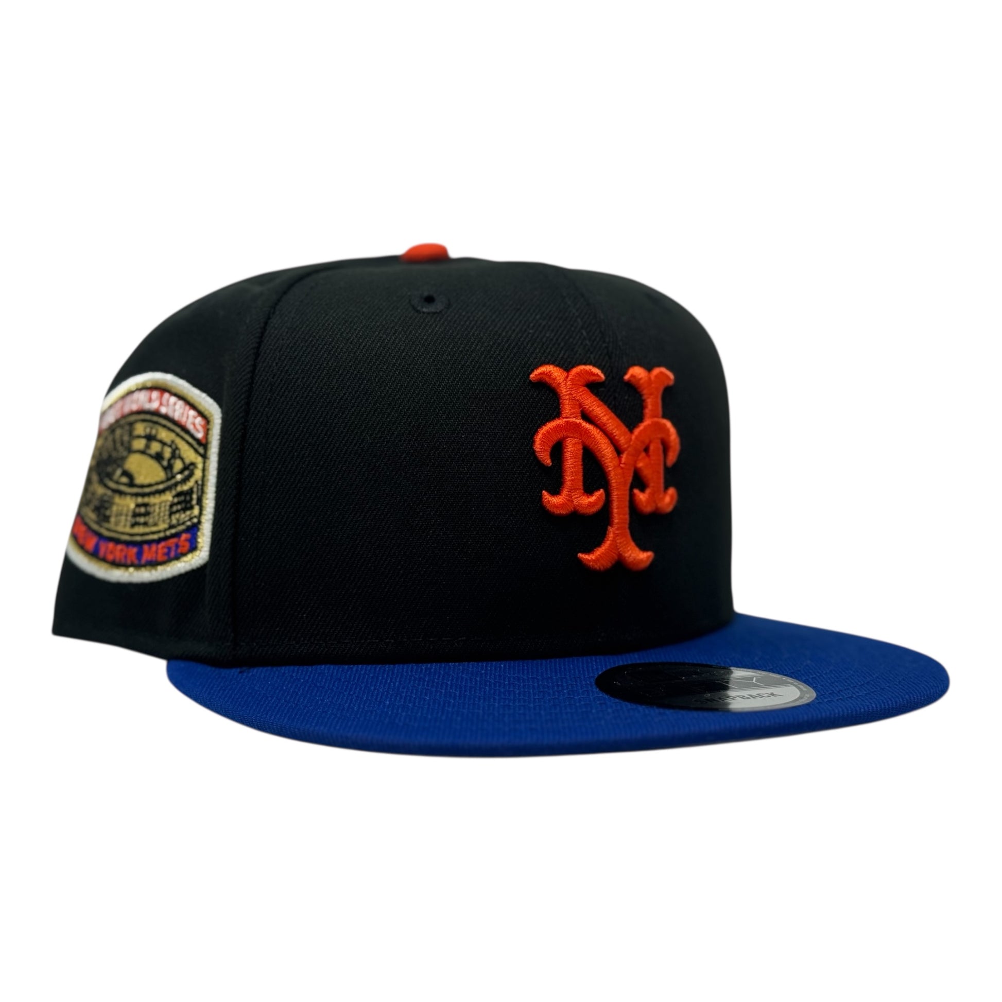 New York Mets 1969 World Series Snapback Hats- Black Royal
