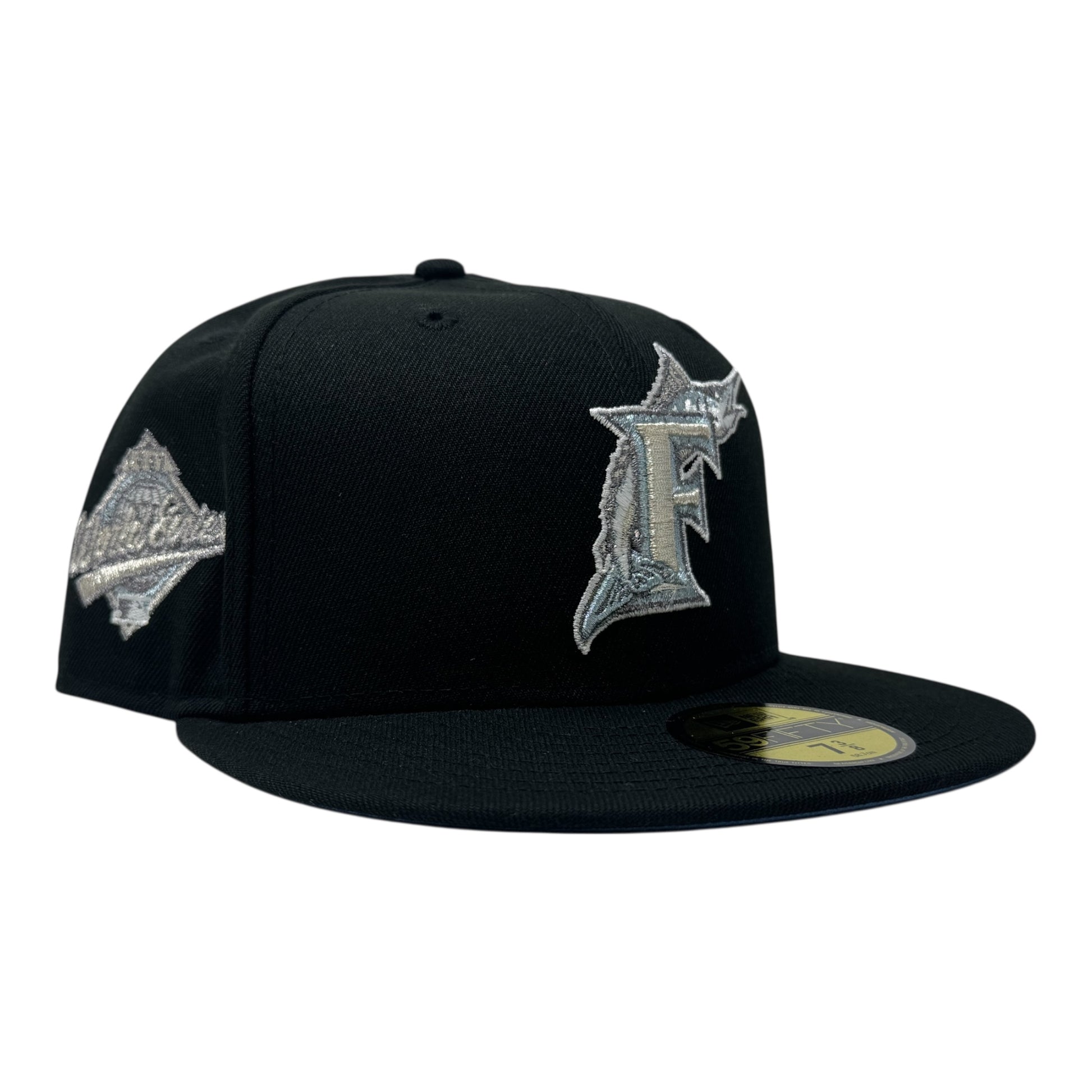 Florida Marlins 1997 World Series "Metallic Pack" Icy Brim Fitted Hat