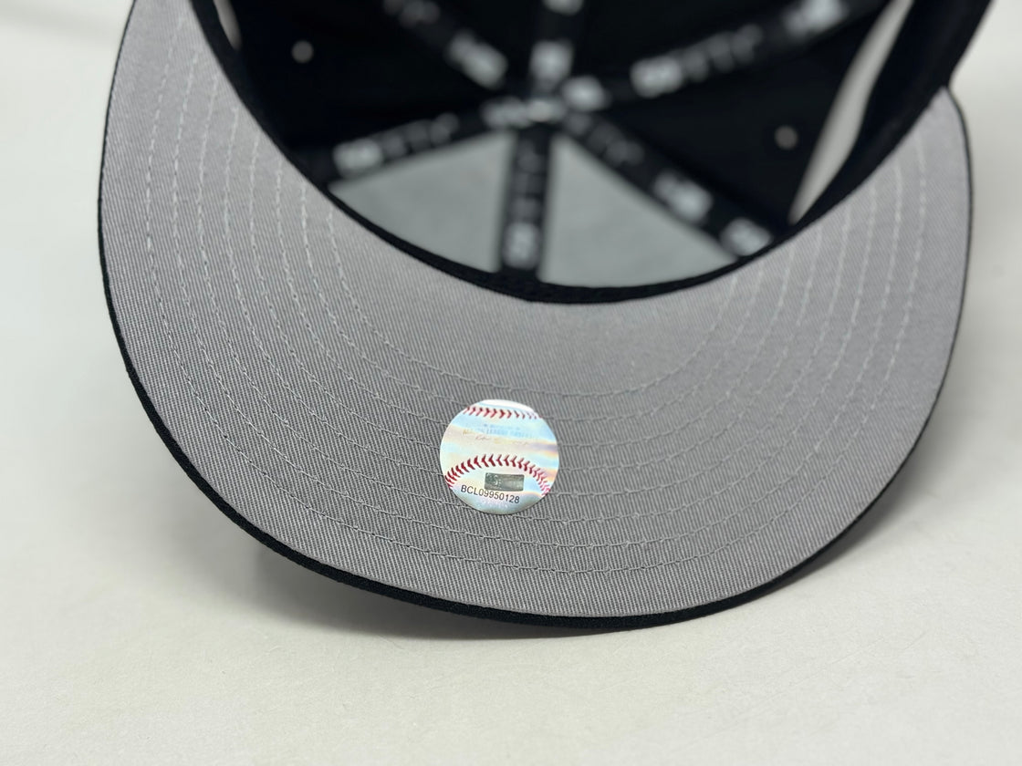 New York Mets 25th anniversary of Subway Series Fitted Hats-Black