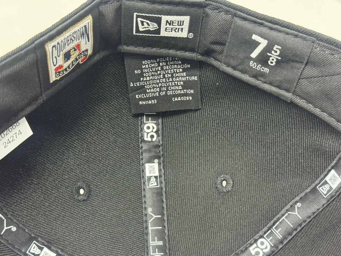 Houston Astros 2005 World Series Black pink Brim New Era Fitted Hat