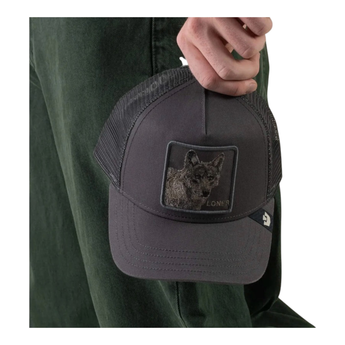 Goorin Bros - Circle of Life - Loner  Gray Trucker Hat