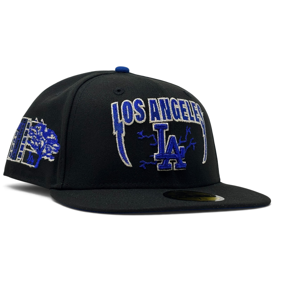 Los Angeles Dodgers 2025 Tokyo Series Royal Blue Brim "Metallica Logo" Fitted Hat