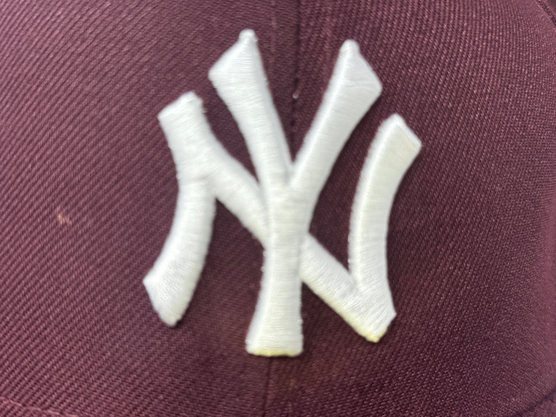New York Yankees Subway Series Maroon New Era Fitted Hats