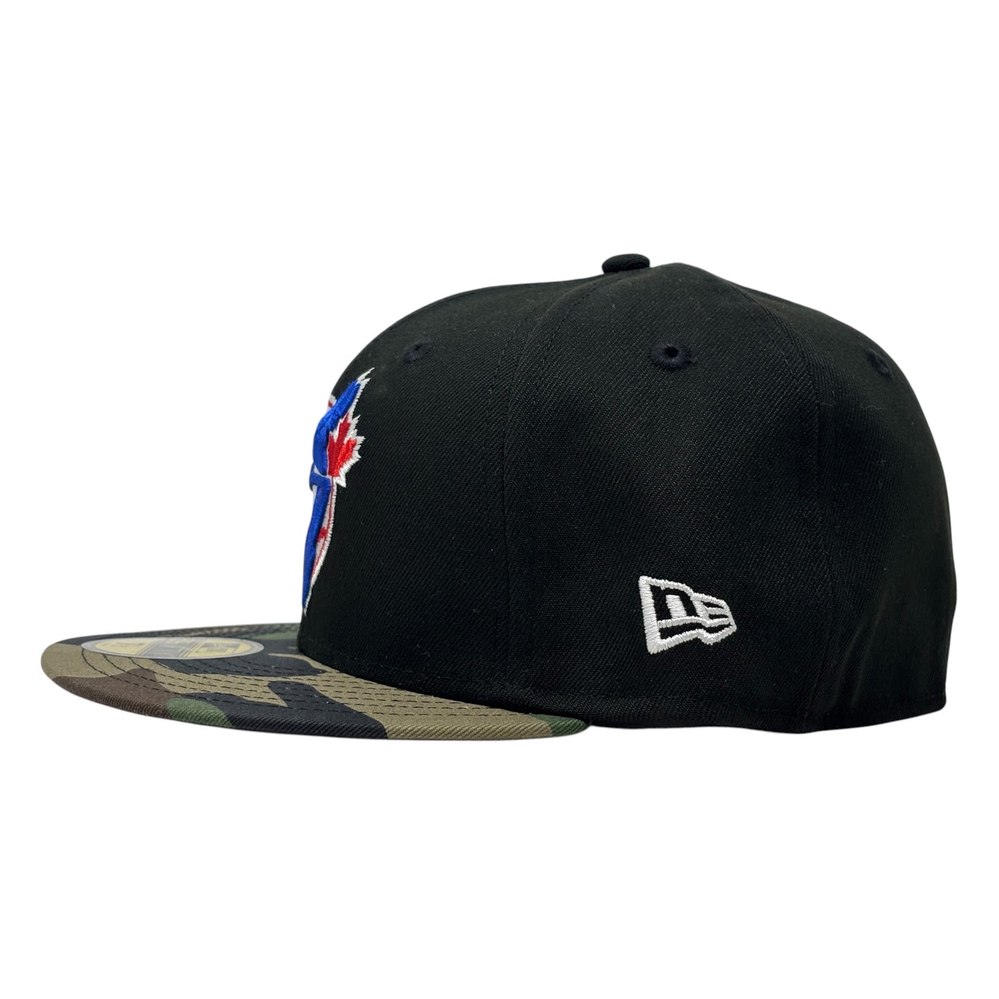 Toronto Blue Jays 1993 World Series Fitted Hats-Black Camouflage