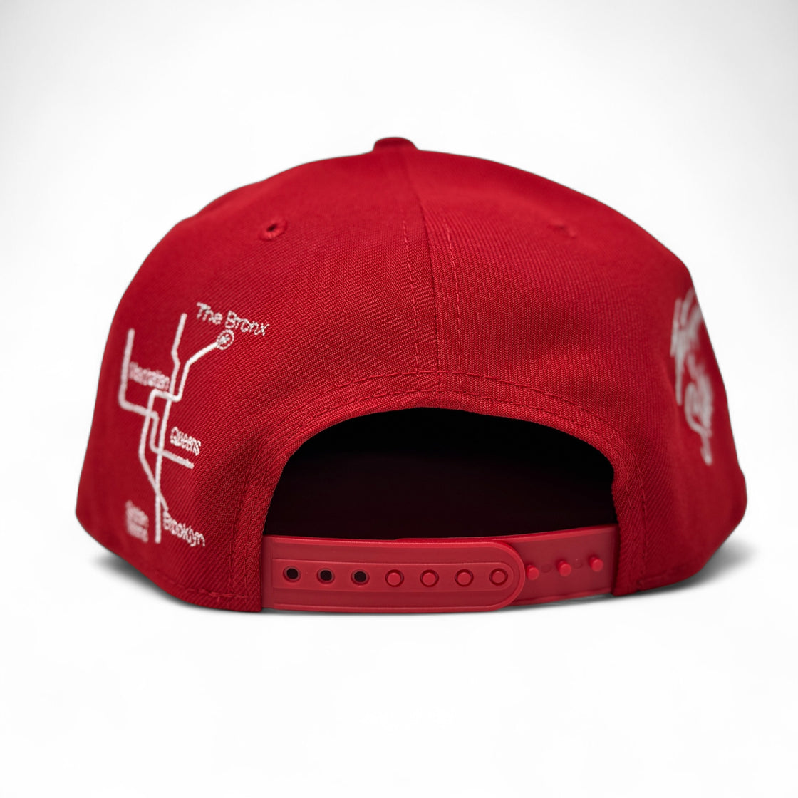 New York Yankees City Transit Red New Era Snapback Hats