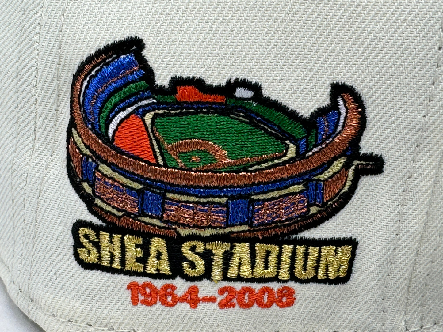 New York Mets Shea Stadium Ransom Pack Chrome Black 5950 New Era Fitted Hat