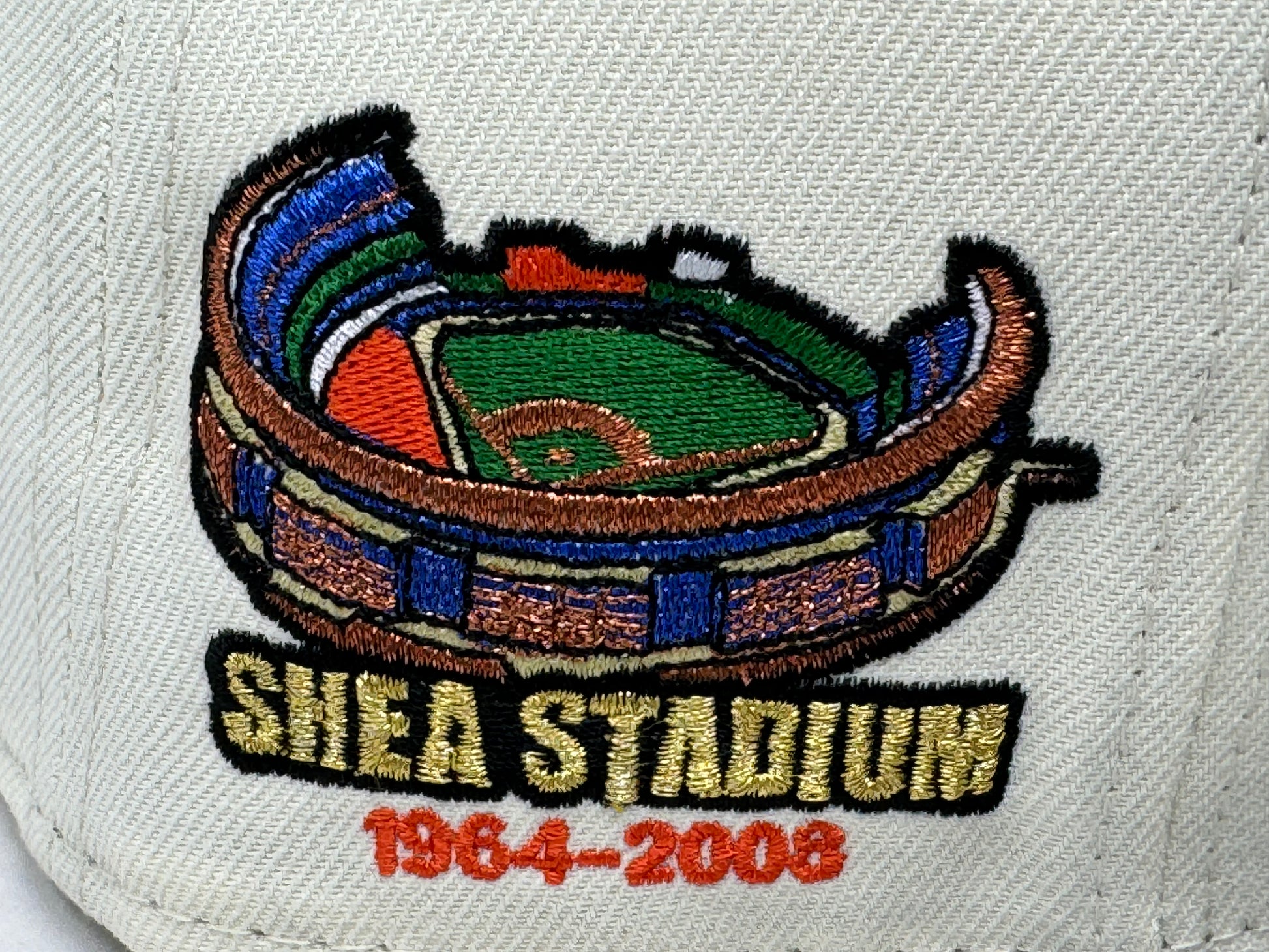New York Mets Shea Stadium Ransom Pack Chrome Black 5950 New Era Fitted Hat