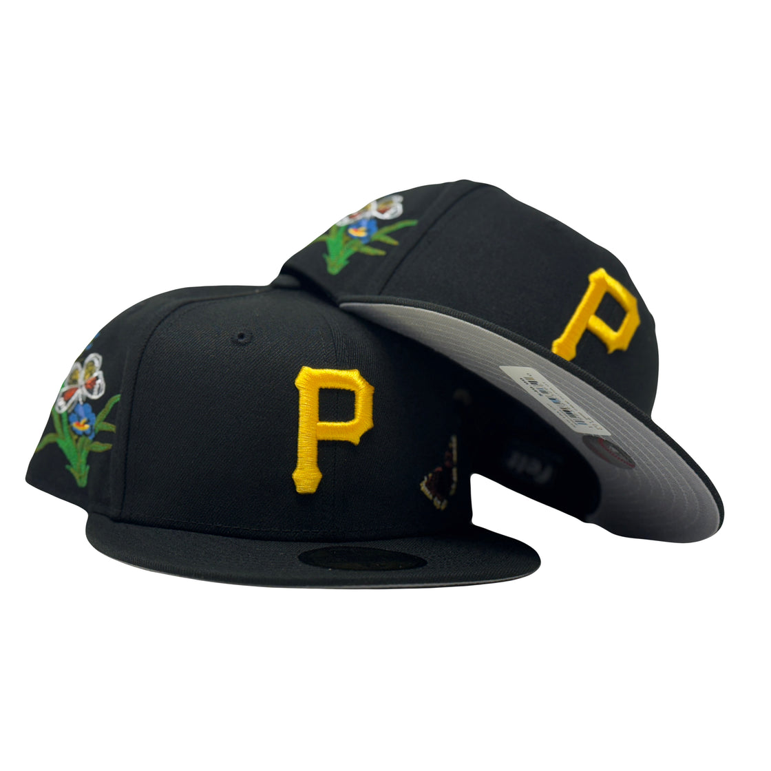 Pittsburgh Pirates Butterfly Gardens New Era Fitted Hats