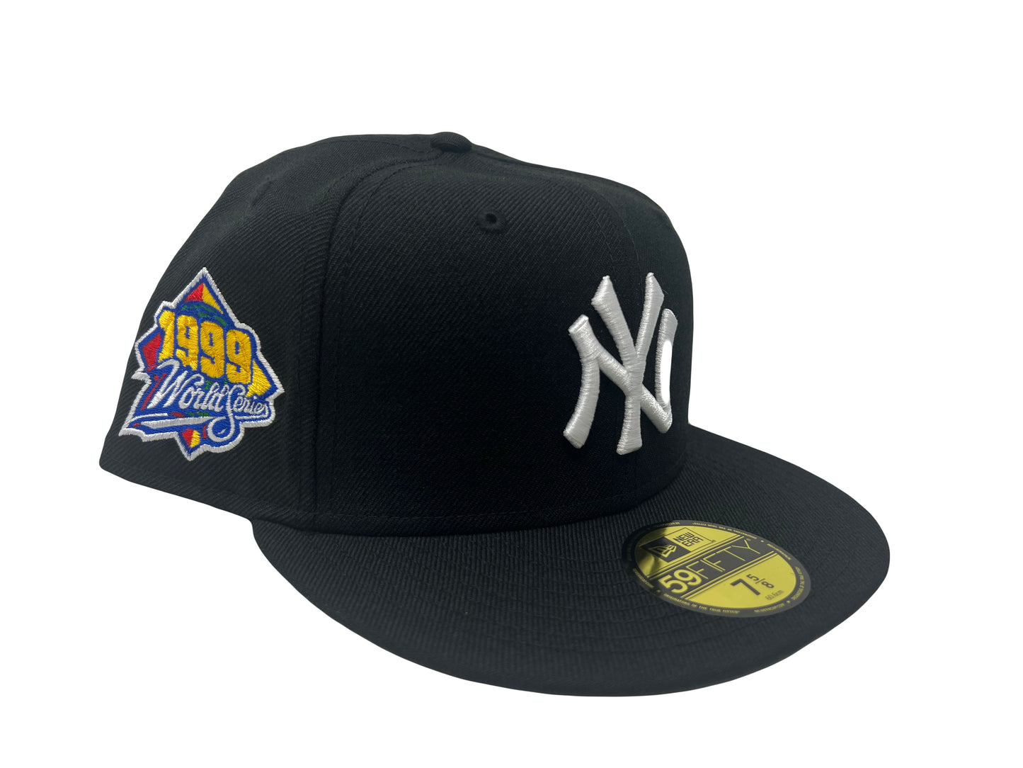 Black New York Yankees 1999 World Series 5950 New Era Fitted Hat