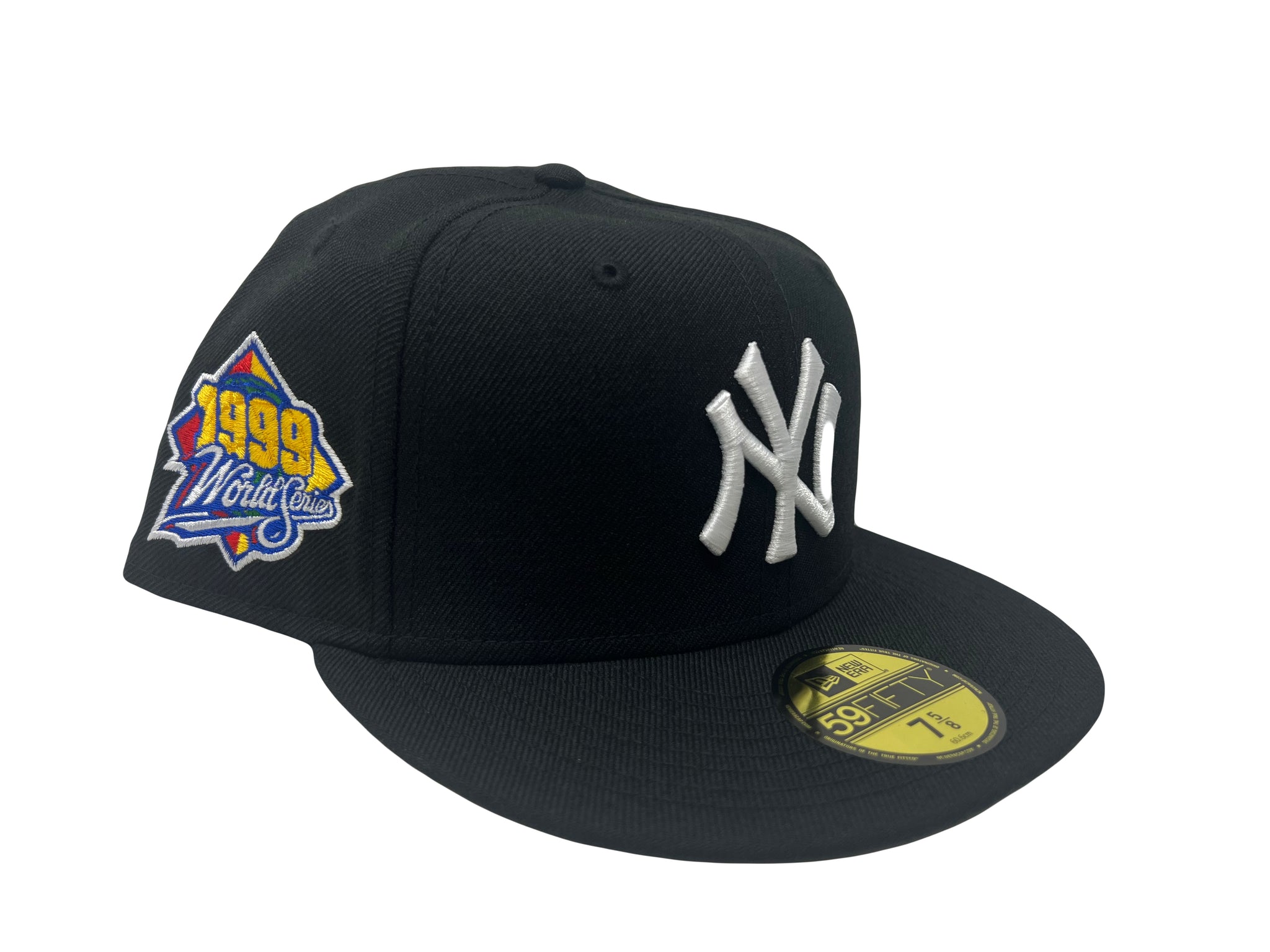 New Era Mens 59 Fifty New York Yankees 1999 Ws Fitted Hat 70543400