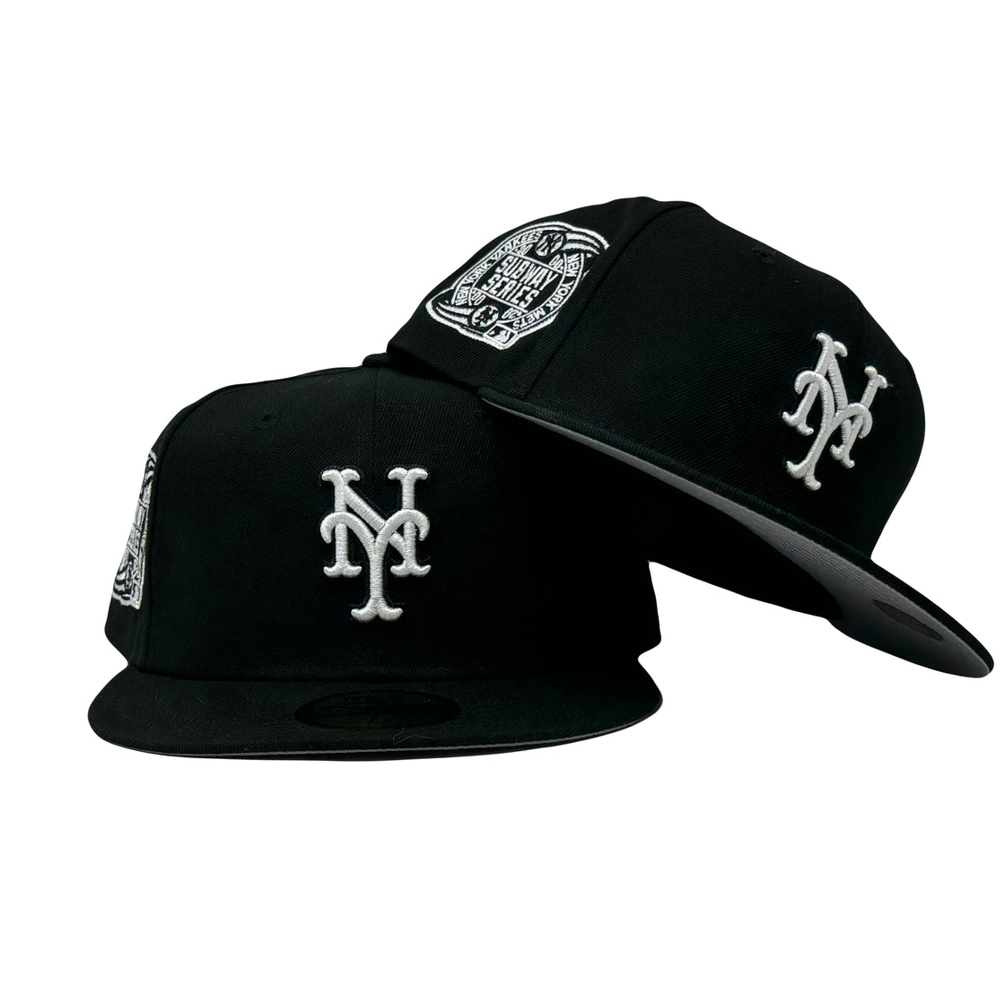 New York Mets Subway Series Black 59Fifty New Era Fitted Hat