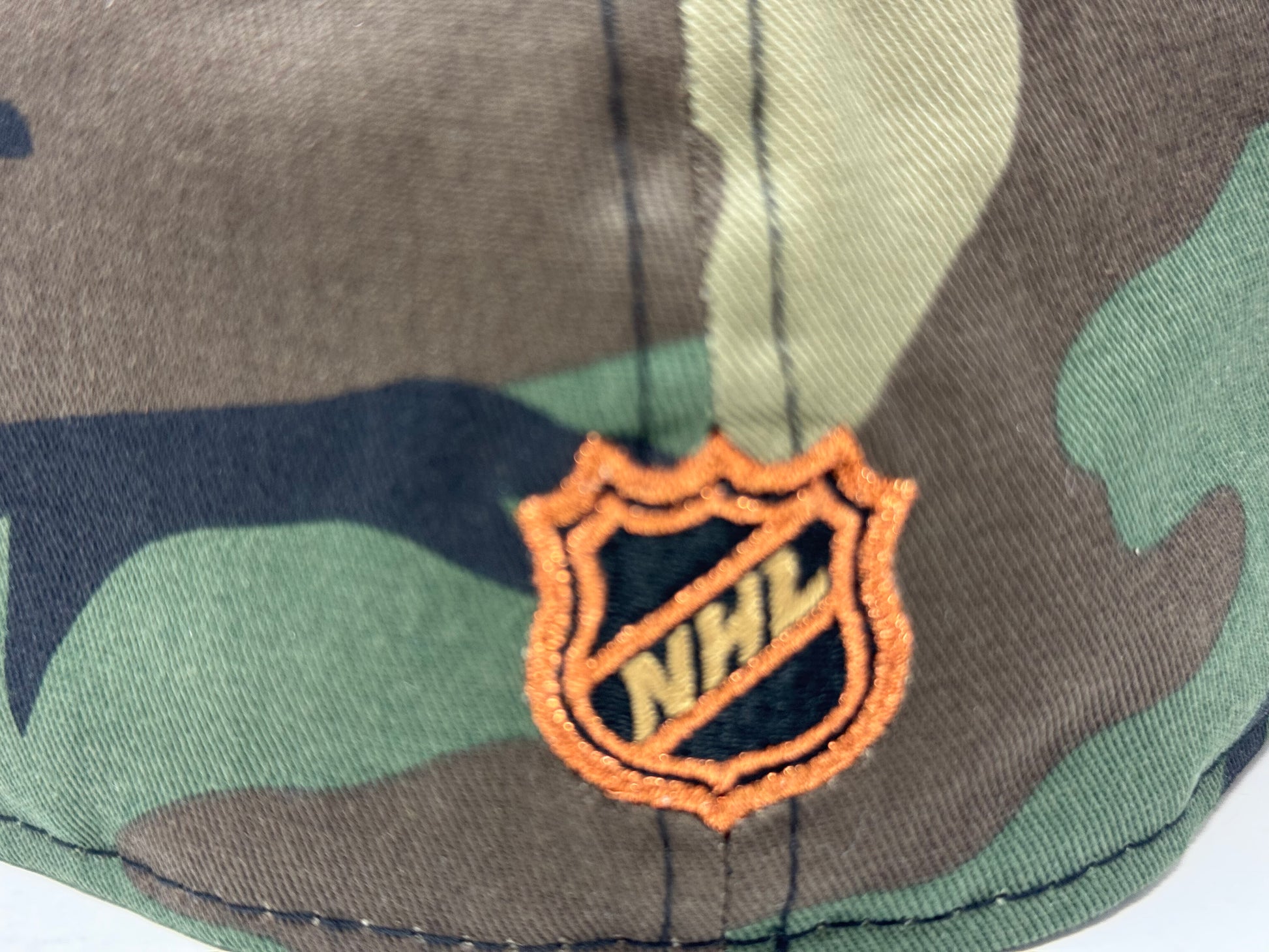 Anaheim Ducks Woodland Camouflage Fitted Hats