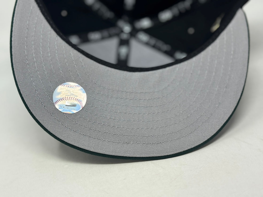New York Yankees Dept. Of Sanitation Fitted Hat-Black Green