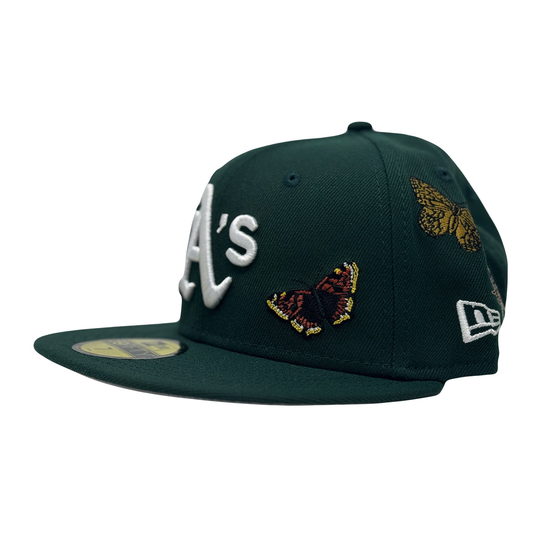 Las Vegas Athletics Bufferfly Garden New Era Fitted Hats