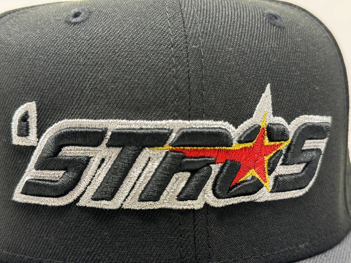 Houston Astros 2022 World Series Fitted Hats-Black Gray