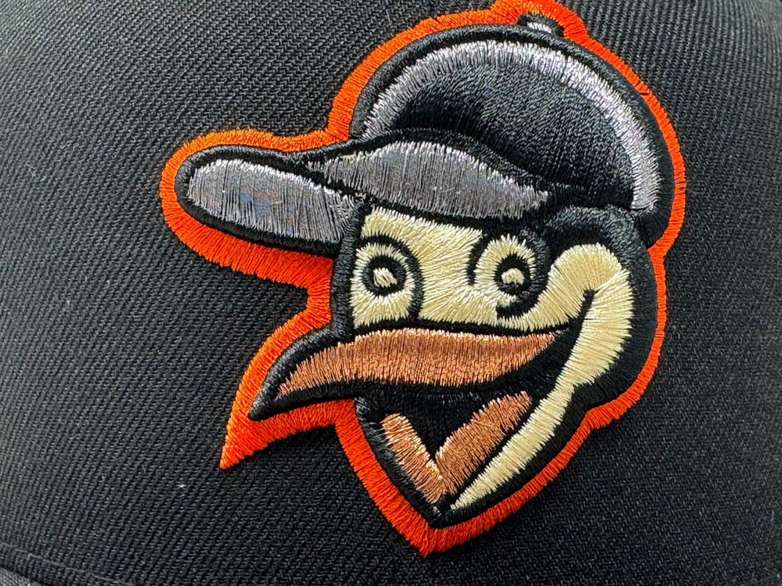 Baltimore Orioles 30th Anniversary 59Fifty New Era Fitted Hat-Black