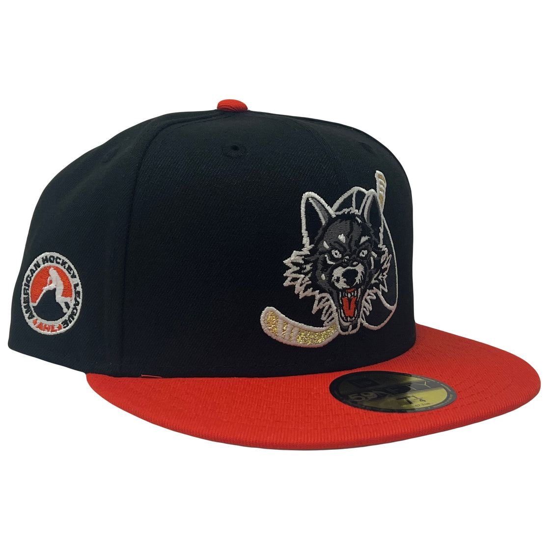 Chicago Wolves American Hockey League 5950 New Era Fitted Hat