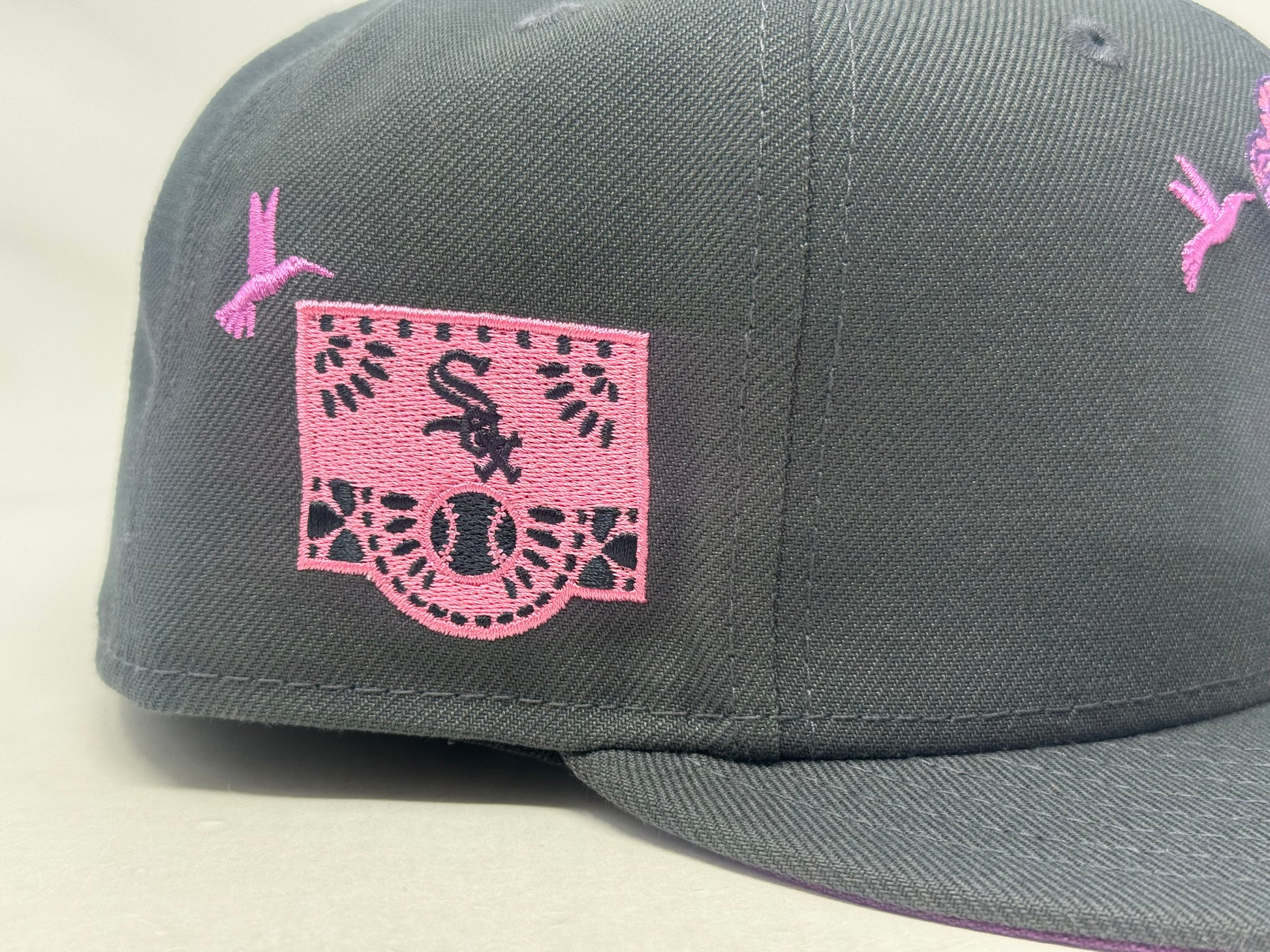 Chicago White Sox Day of the Dead Graphite 59FIFTY Fitted