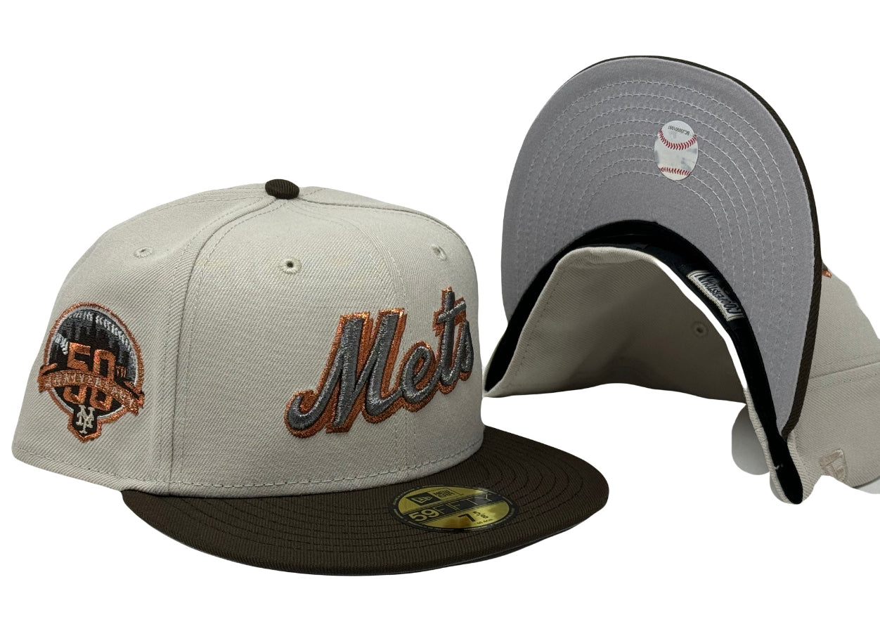 New York Mets 50th Anniversary 59Fifty New Era Fitted Hat