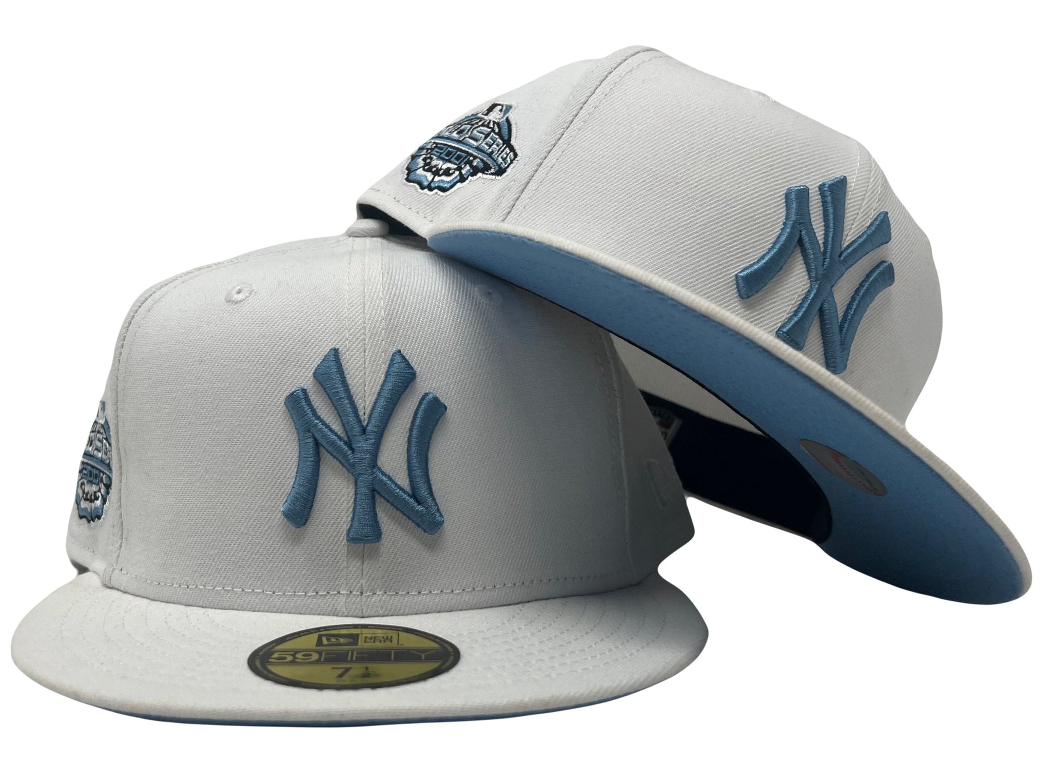 White NY Yankees 2001 World Series White 5950 New Era Fitted Hat